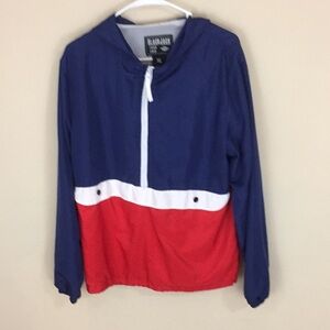 Vintage Blackjack 1999 USA  Hooded Windbreaker Size XL
